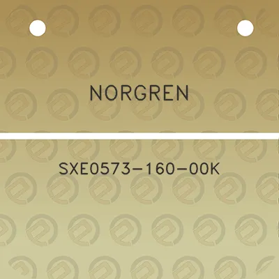 norgren-sxe0573-160-00k