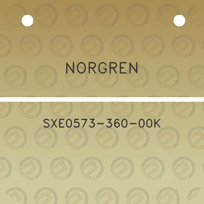 norgren-sxe0573-360-00k