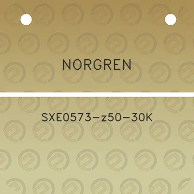 norgren-sxe0573-z50-30k