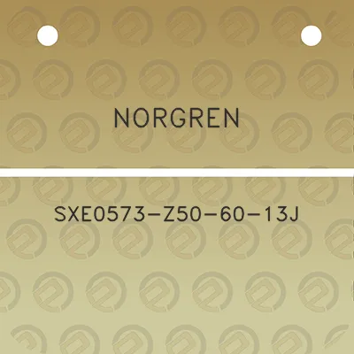 norgren-sxe0573-z50-60-13j