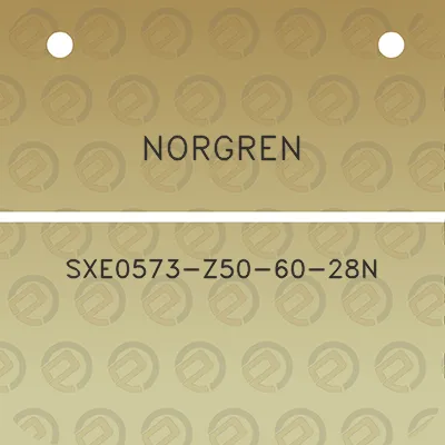 norgren-sxe0573-z50-60-28n