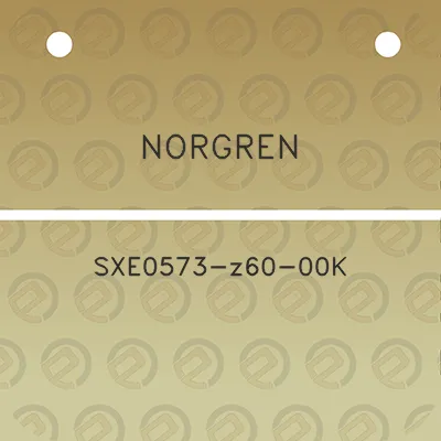 norgren-sxe0573-z60-00k