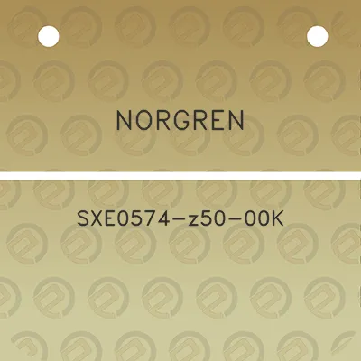 norgren-sxe0574-z50-00k