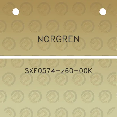 norgren-sxe0574-z60-00k