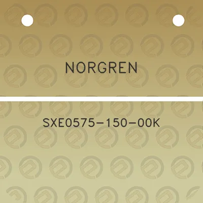 norgren-sxe0575-150-00k