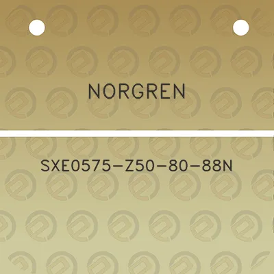 norgren-sxe0575-z50-80-88n