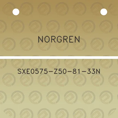 norgren-sxe0575-z50-81-33n