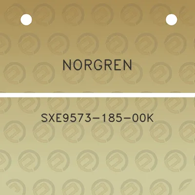 norgren-sxe9573-185-00k