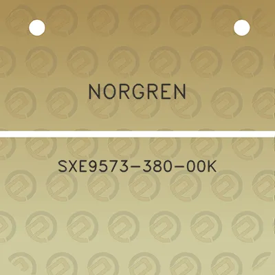 norgren-sxe9573-380-00k