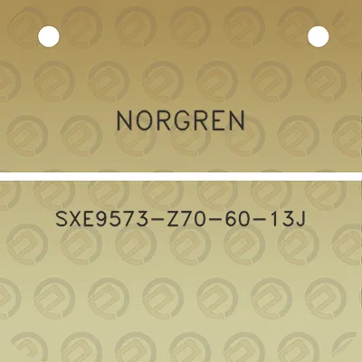 norgren-sxe9573-z70-60-13j