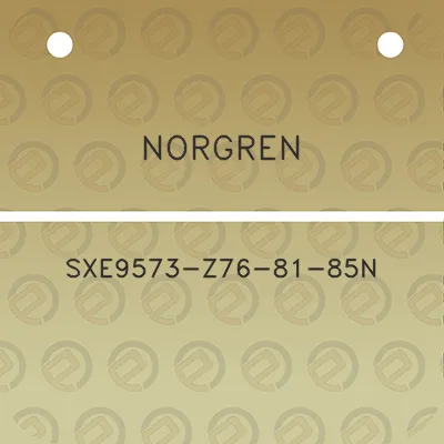 norgren-sxe9573-z76-81-85n