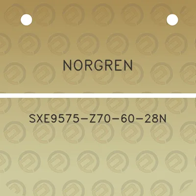 norgren-sxe9575-z70-60-28n