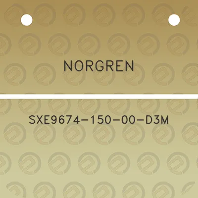 norgren-sxe9674-150-00-d3m