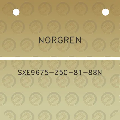 norgren-sxe9675-z50-81-88n