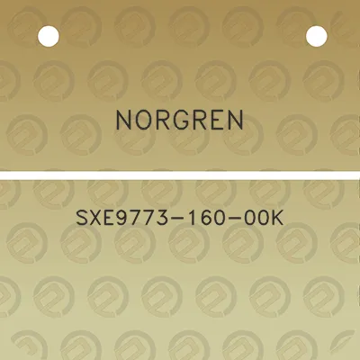 norgren-sxe9773-160-00k