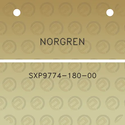 norgren-sxp9774-180-00