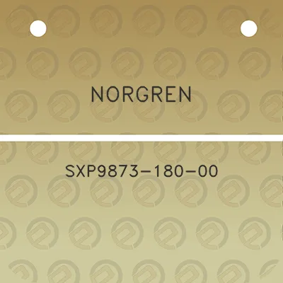 norgren-sxp9873-180-00