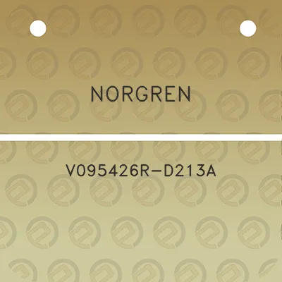 norgren-v095426r-d213a