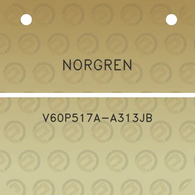 norgren-v60p517a-a313jb