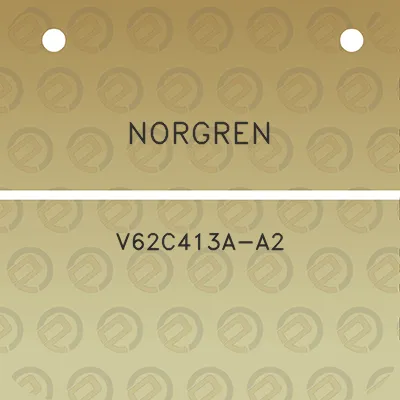 norgren-v62c413a-a2