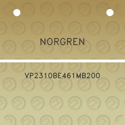 norgren-vp2310be461mb200