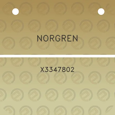 norgren-x3347802