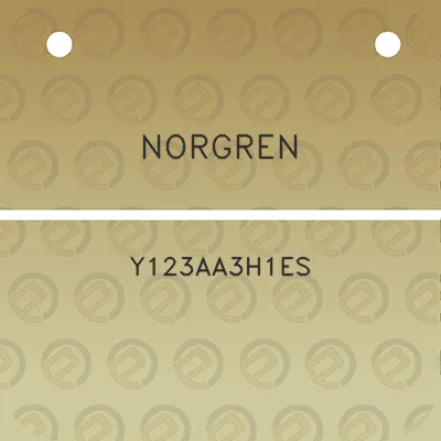 norgren-y123aa3h1es