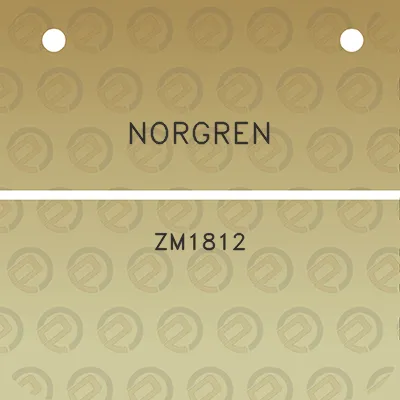 norgren-zm1812