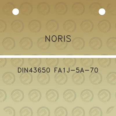 noris-din43650-fa1j-5a-70