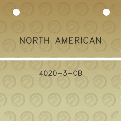 north-american-4020-3-cb