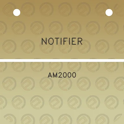 notifier-am2000