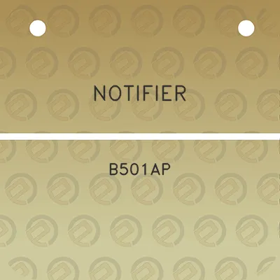 notifier-b501ap