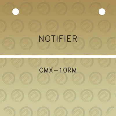 notifier-cmx-10rm