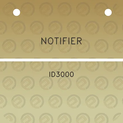 notifier-id3000