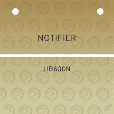 notifier-lib600n