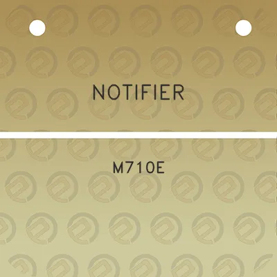 notifier-m710e