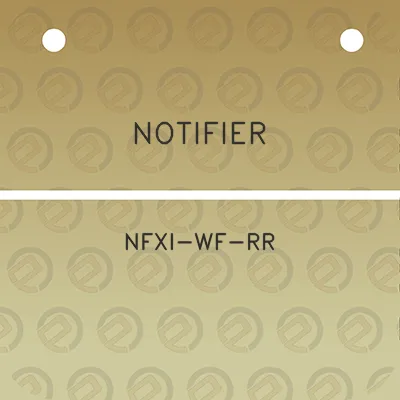 notifier-nfxi-wf-rr