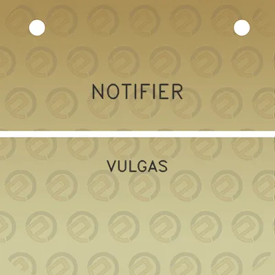 notifier-vulgas