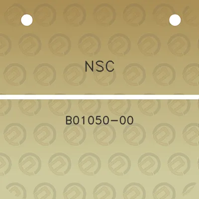 nsc-b01050-00