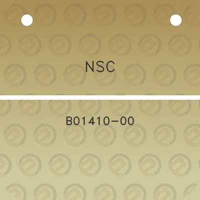 nsc-b01410-00