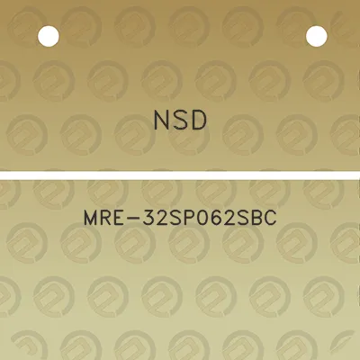 nsd-mre-32sp062sbc