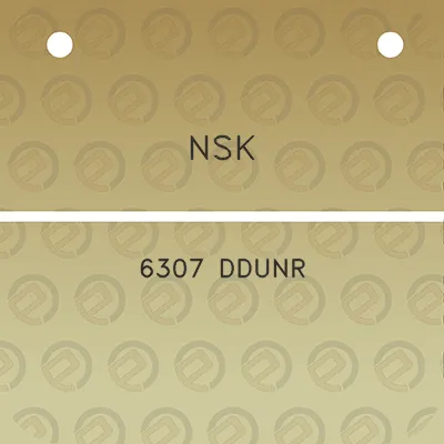 nsk-6307-ddunr