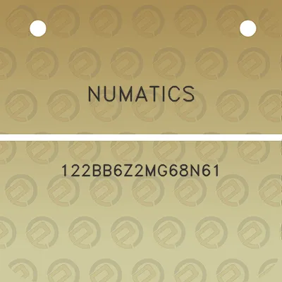 numatics-122bb6z2mg68n61