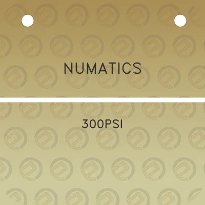 numatics-300psi