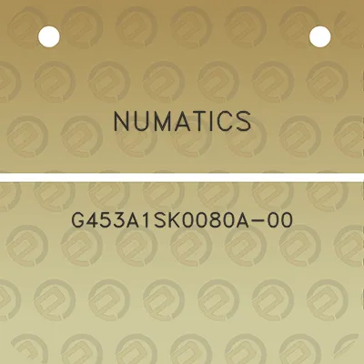 numatics-g453a1sk0080a-00