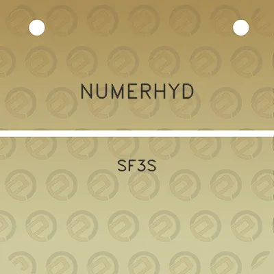 numerhyd-sf3s