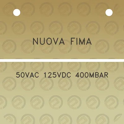 nuova-fima-50vac-125vdc-400mbar