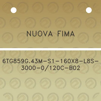 nuova-fima-6tg859g43m-s1-160x8-l8s-3000-0120c-b02