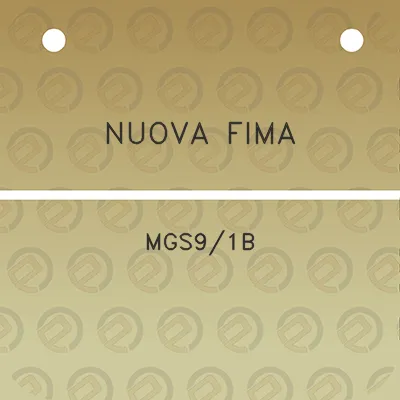 nuova-fima-mgs91b