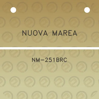 nuova-marea-nm-251brc